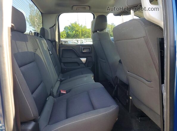 1GCRCREH3GZ288684 2016 CHEVROLET SILVERADO Blue Rear seats view