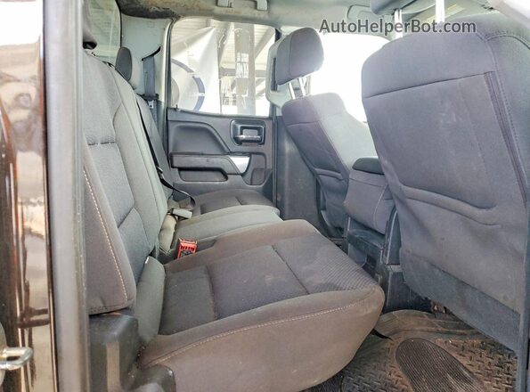 1GCRCREH9JZ327477 2018 CHEVROLET SILVERADO Tan Вид задніх сидінь