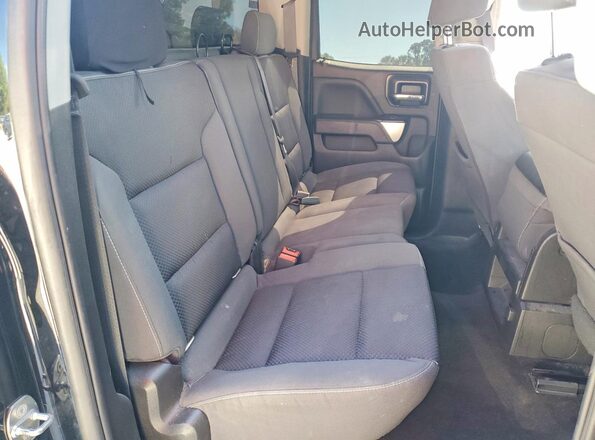 1GCRCREHXJZ122900 2018 CHEVROLET SILVERADO Black Widok tylnych siedzeń