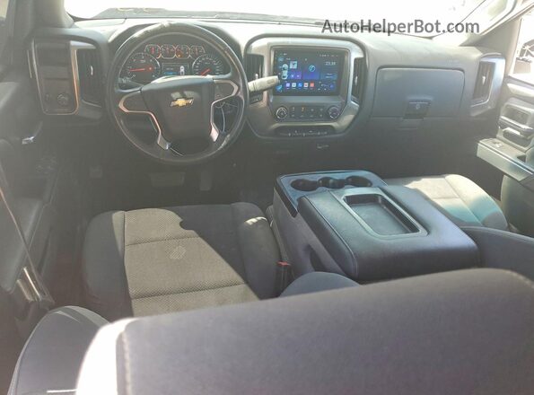 1GCRCREHXJZ122900 2018 CHEVROLET SILVERADO Black Widok deski rozdzielczej