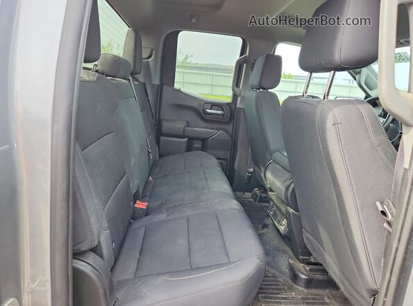 1GCRDAED6PZ192897 2023 CHEVROLET SILVERADO Gray Widok tylnych siedzeń