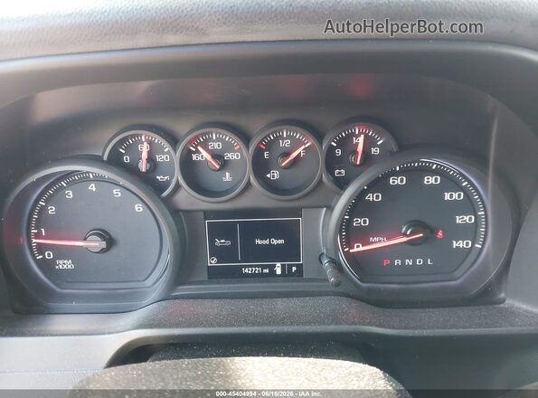 1GCRWAEF4KZ332482 2019 CHEVROLET SILVERADO Blue Vista de los asientos traseros