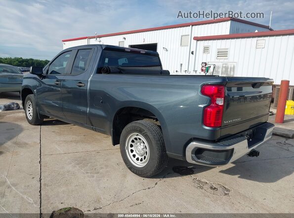 1GCRWAEF4KZ332482 2019 CHEVROLET SILVERADO Blue Trasero izquierdo