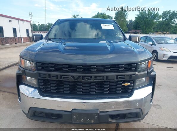 1GCRWAEF4KZ332482 2019 CHEVROLET SILVERADO Blue Vista interior trasera