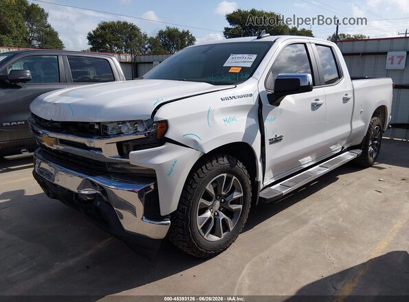 1GCRWCED2KZ364471 2019 CHEVROLET SILVERADO White Передня ліва чверть