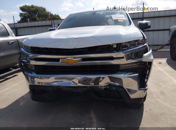 1GCRWCED2KZ364471 2019 CHEVROLET SILVERADO White Вид спереду