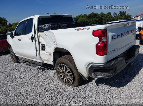 1GCRYAEF4LZ300627 2020 CHEVROLET SILVERADO White უკანა მარცხენა