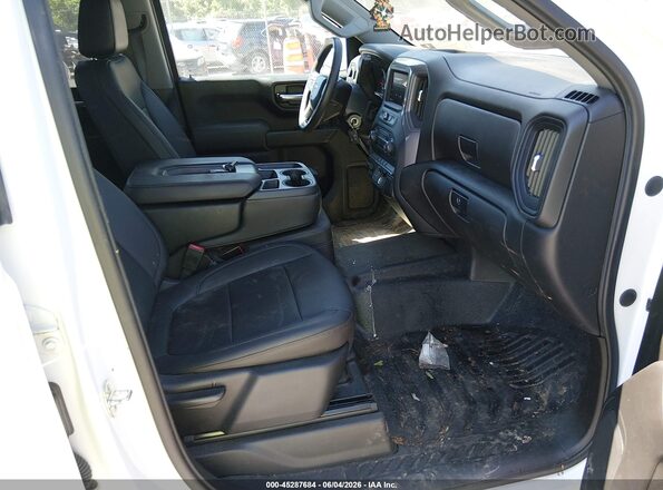 1GCRYAEF8MZ354594 2021 CHEVROLET SILVERADO White Vista interior delantera