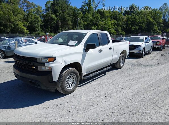 1GCRYAEF8MZ354594 2021 CHEVROLET SILVERADO White Vista tres cuartos delantera izquierda