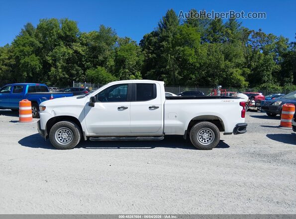 1GCRYAEF8MZ354594 2021 CHEVROLET SILVERADO White Vista interior de 360 grados