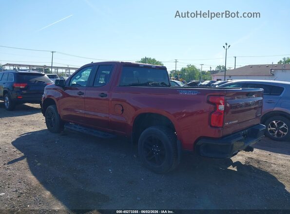 1GCRYCEF3KZ394011 2019 CHEVROLET SILVERADO Red Trasero izquierdo