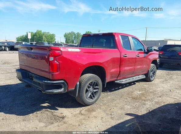 1GCRYCEF3KZ394011 2019 CHEVROLET SILVERADO Red Trasero derecho