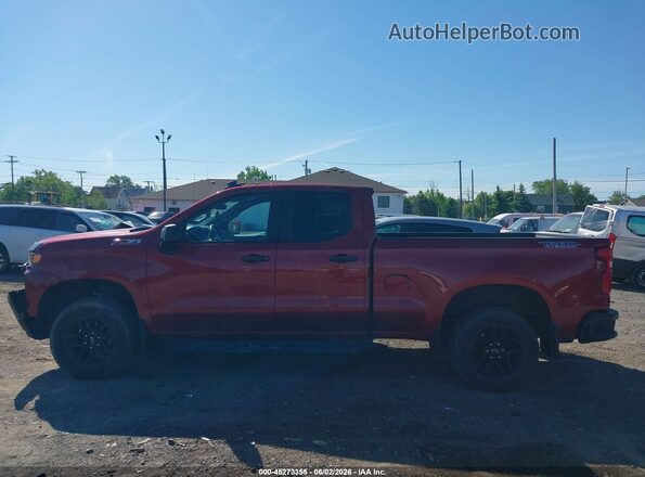 1GCRYCEF3KZ394011 2019 CHEVROLET SILVERADO Red Vista interior de 360 grados