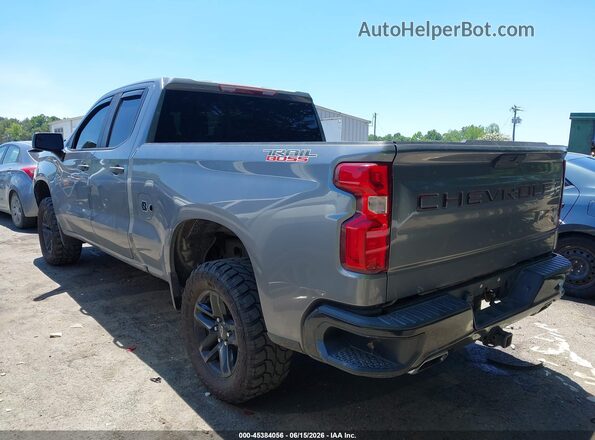 1GCRYCEF7LZ201697 2020 CHEVROLET SILVERADO Gray უკანა მარცხენა