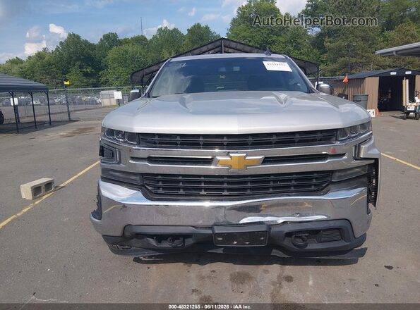1GCRYDEDXLZ249666 2020 CHEVROLET SILVERADO Silver Вид щитка приладів