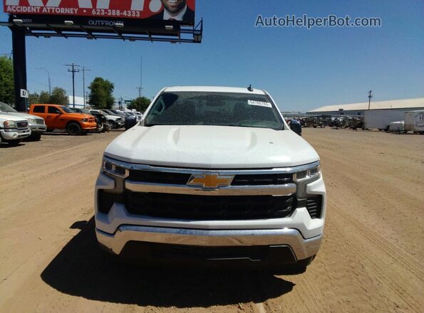 1GCUACEDXRZ166482 2024 CHEVROLET SILVERADO White 