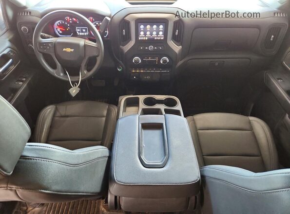 1GCUDAED0PZ291936 2023 CHEVROLET SILVERADO White Dashboard view