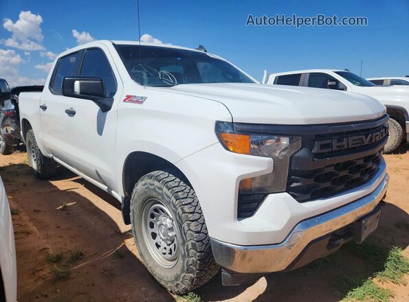 1GCUDAED0PZ291936 2023 CHEVROLET SILVERADO White Front right