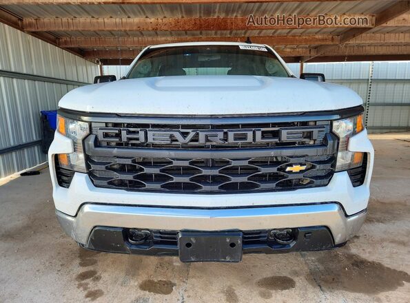 1GCUDAED0PZ291936 2023 CHEVROLET SILVERADO White Front view