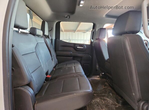 1GCUDAED0PZ291936 2023 CHEVROLET SILVERADO White Rear seats view