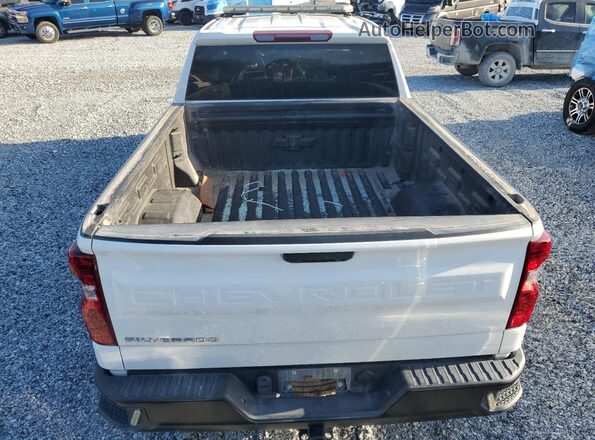 1GCUDAED3NZ645591 2022 CHEVROLET SILVERADO White Rear view