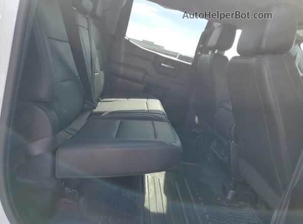 1GCUDAED3NZ645591 2022 CHEVROLET SILVERADO White Rear seats view