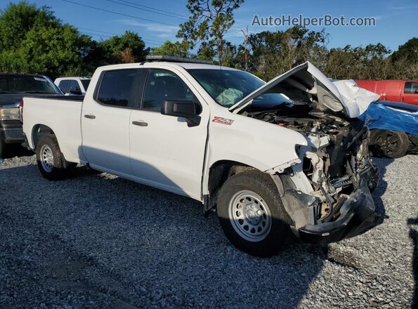 1GCUDAED3NZ645591 2022 CHEVROLET SILVERADO White Front right