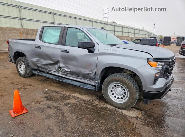1GCUDAED9RZ105796 2024 CHEVROLET SILVERADO Gray Przód prawy