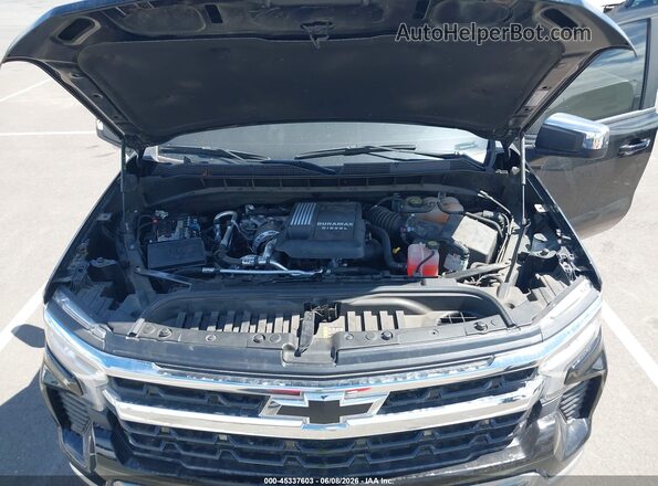 1GCUDDE85RZ107758 2024 CHEVROLET SILVERADO Black Vista trasera