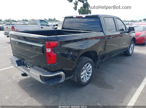 1GCUDDE85RZ107758 2024 CHEVROLET SILVERADO Black Trasero derecho
