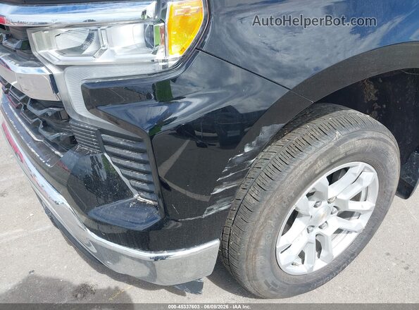 1GCUDDE85RZ107758 2024 CHEVROLET SILVERADO Black Vista frontal