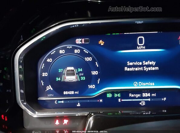 1GCUDDE89RZ243343 2024 CHEVROLET SILVERADO Gray Widok tylnych siedzeń