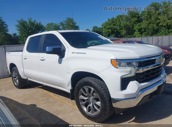 1GCUDDED0PZ244990 2023 CHEVROLET SILVERADO White 