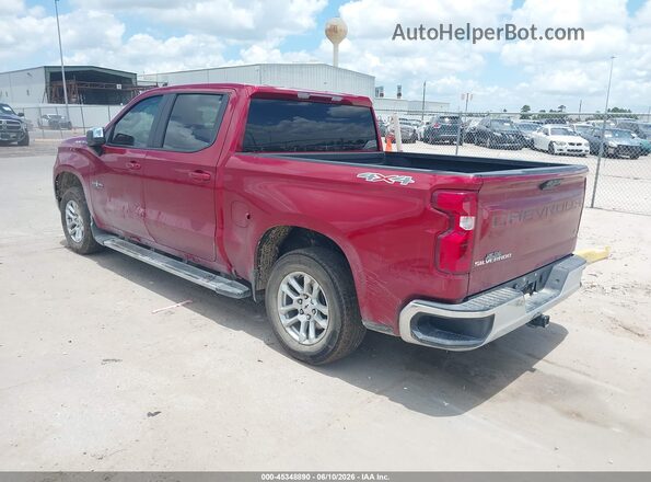 1GCUDDED0RZ265809 2024 CHEVROLET SILVERADO Red Rear left