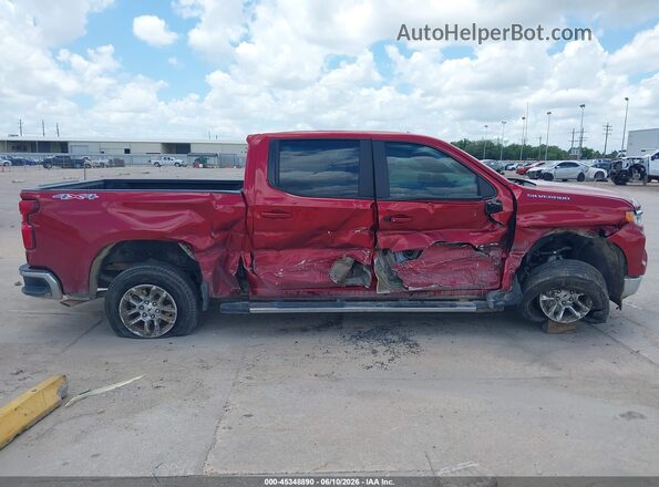 1GCUDDED0RZ265809 2024 CHEVROLET SILVERADO Red Front view
