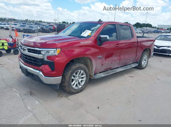 1GCUDDED0RZ265809 2024 CHEVROLET SILVERADO Red Front left