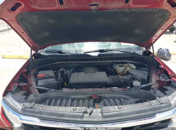 1GCUDDED0RZ265809 2024 CHEVROLET SILVERADO Red Rear view