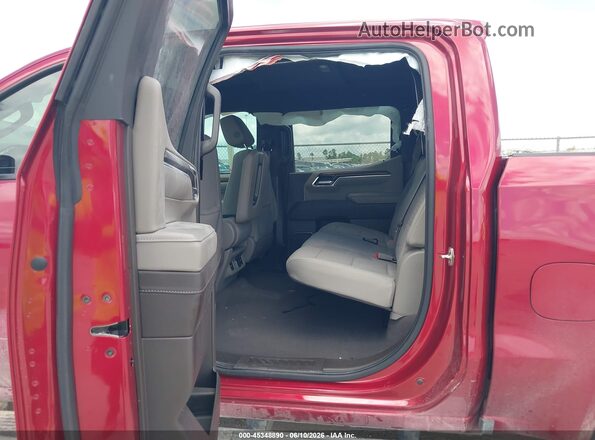 1GCUDDED0RZ265809 2024 CHEVROLET SILVERADO Red VIN sticker view