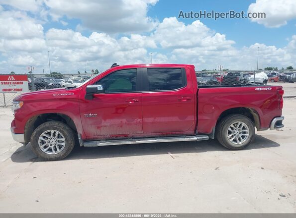 1GCUDDED0RZ265809 2024 CHEVROLET SILVERADO Red 360 interior view