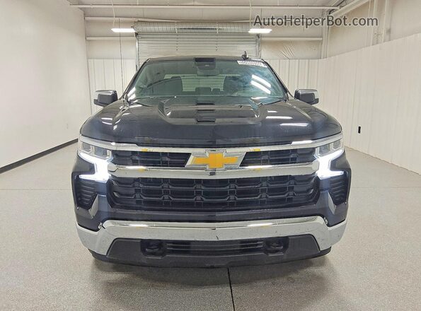 1GCUDDED1RZ352103 2024 CHEVROLET SILVERADO Black Front view