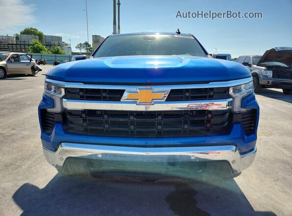 1GCUDDED3RZ123731 2024 CHEVROLET SILVERADO Blue Դիմացի տեսք