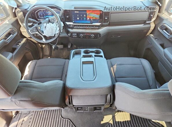 1GCUDDED3RZ123731 2024 CHEVROLET SILVERADO Blue Առջևի վահանակի տեսք