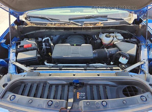 1GCUDDED3RZ123731 2024 CHEVROLET SILVERADO Blue Սալոնի հետևի տեսք