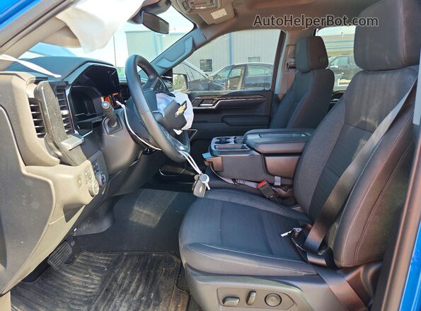1GCUDDED3RZ123731 2024 CHEVROLET SILVERADO Blue Սալոնի դիմացի տեսք