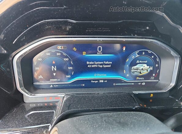 1GCUDDED3RZ123731 2024 CHEVROLET SILVERADO Blue Սարքավորումների վահանակի տեսք
