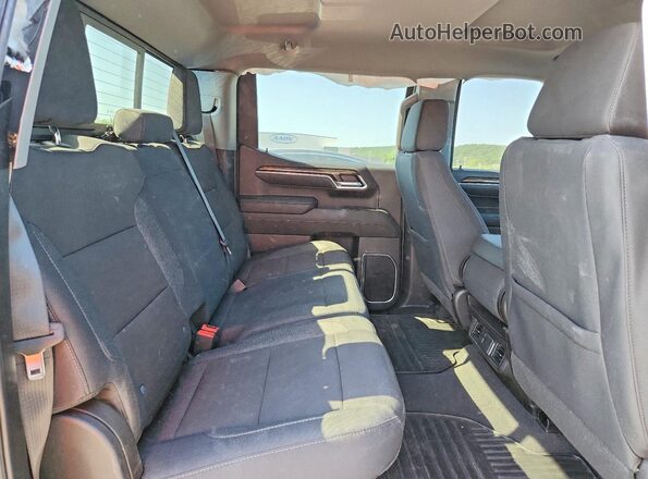 1GCUDDED3RZ123731 2024 CHEVROLET SILVERADO Blue Հետևի նստատեղերի տեսք