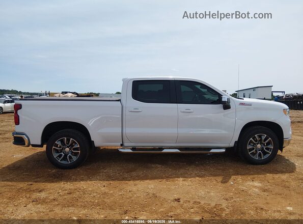1GCUDDED4RZ261813 2024 CHEVROLET SILVERADO White უკანა სალონის ხედი