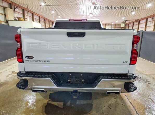 1GCUDDED7RZ368502 2024 CHEVROLET SILVERADO White უკანა ხედი