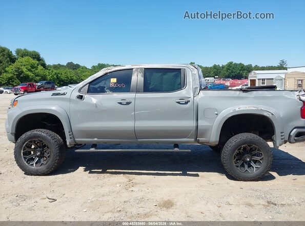 1GCUDEE80RZ374974 2024 CHEVROLET SILVERADO Gray Вид задньої частини салону