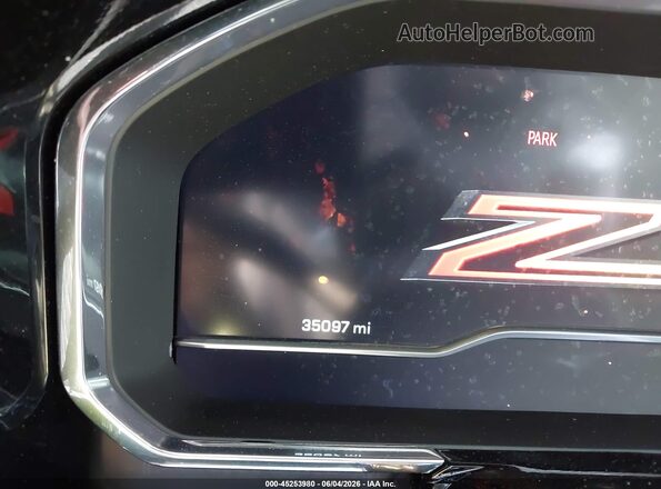 1GCUDEE80RZ374974 2024 CHEVROLET SILVERADO Gray Панорамний вид салону 360°